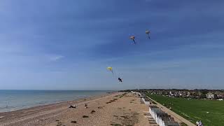 Worthing sea front with the Hoverair X1.