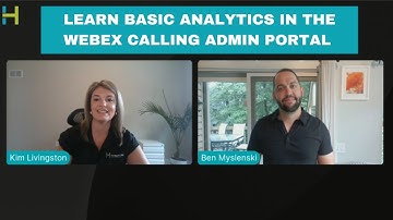 Webex Calling Admin Portal  Analytics