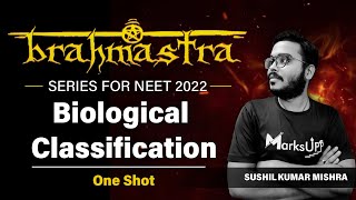 Biological Classification in One Shot | Brahmastra Series for NEET 2022 ft. Sushil Sir #brilix