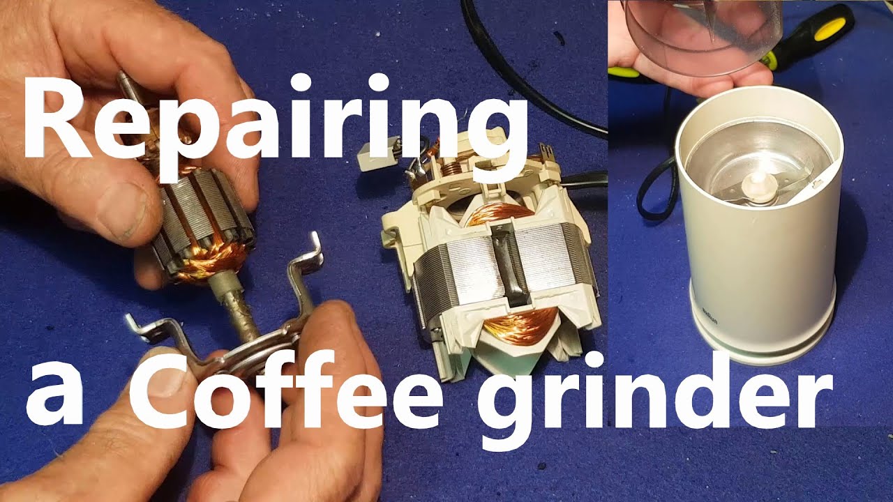 BRAUN Coffee Grinder Model KSM2 Type 4041 GRAY w Cord Storage WORKS