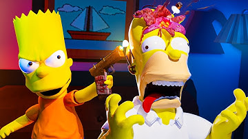 I Murdered The Simpsons As BART In VR...