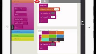 Learn to code using Hopscotch: lesson 2 Leaving a trail
