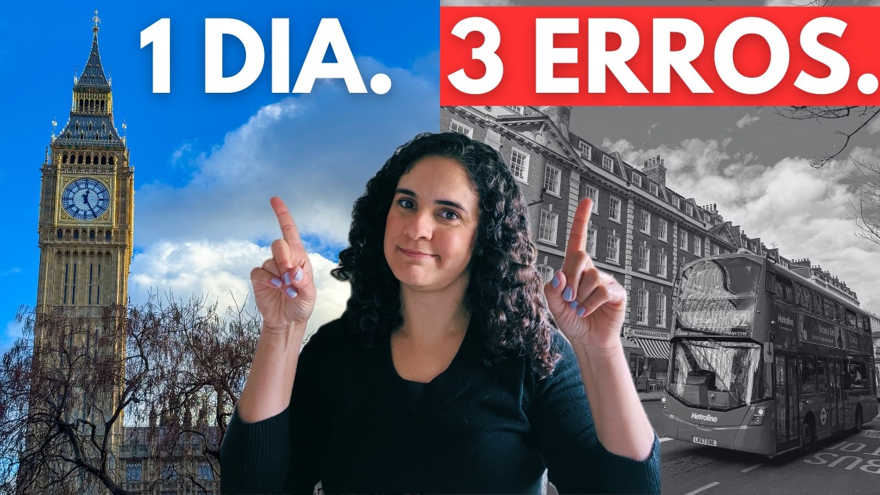 1 DIA em LONDRES | 3 erros que eu cometi (+ dica essencial antes de viajar)