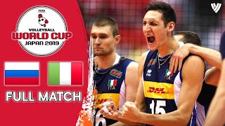Russia 🆚 Italy - Full Match | Men’s Volleyball World Cup 2019
