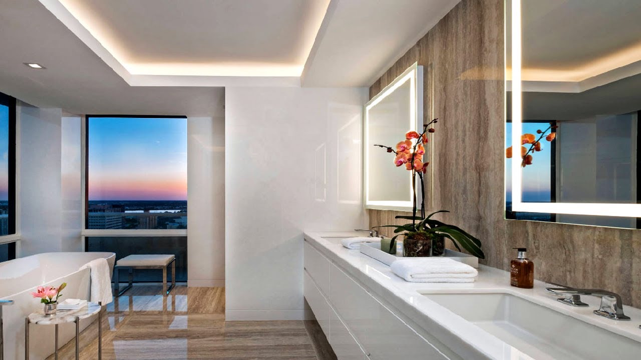 20 Best Bathroom Strip Lighting Ideas For Your Home - YouTube
