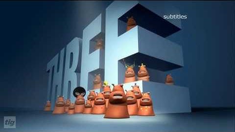 BBC Three ident goodbye blobs 2007 to 2008