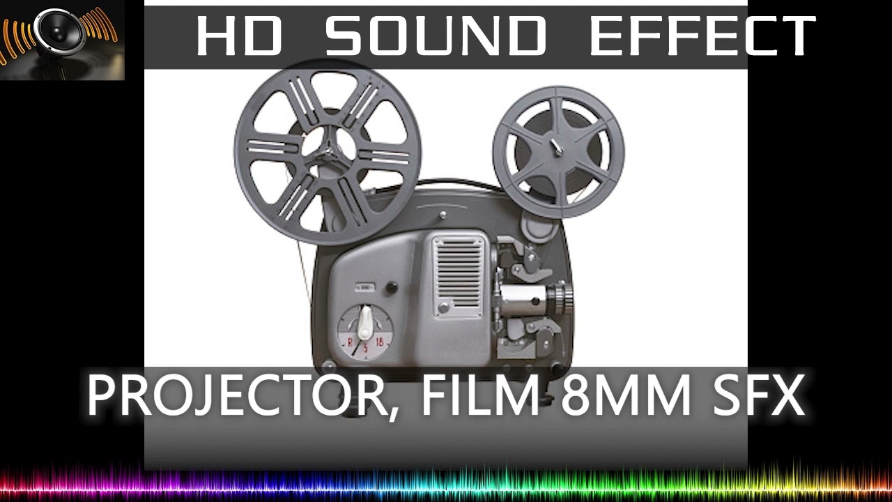 8mm Film Projector Sound Effect 🔉📽 | HQ - YouTube