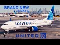 TRIP REPORT: NEW INTERIOR United Boeing 737MAX 8 | Economy Plus