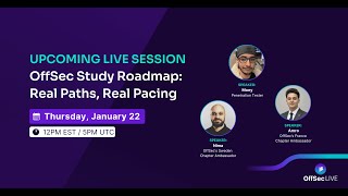 OffSec Live | Study Roadmap: Real Paths, Real Pacing