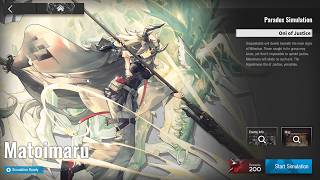 【Arknights】Matoimaru Paradox Simulation Guide