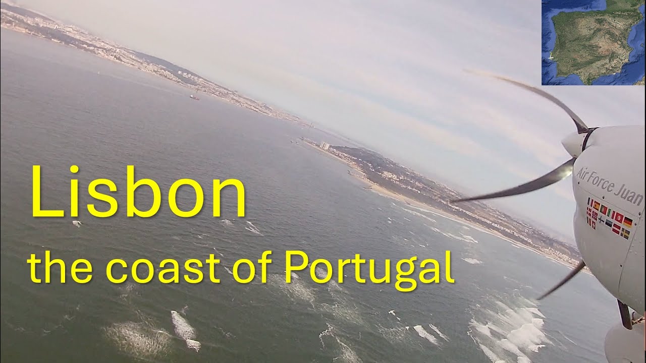Лиссабон — полет вдоль побережья Португалии