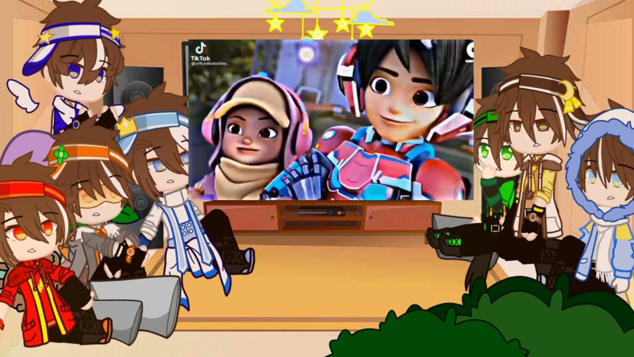 •~elemental react to mechamato || gacha club •`