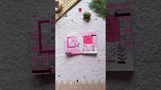 Pink Aesthetic Journal Ideas💖। #journal #paperart #trendingvideo #viralshorts
