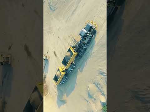 Huge off-road mining