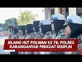 PRESISI UPDATE : JELANG HUT POLWAN KE 78, POLRES KARANGANYAR PERKUAT DISIPLIN 30/08/2026 (15.00)