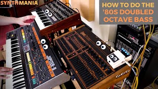 How to do the '80s Doubled Octave Bass