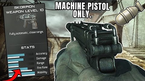 MW3 but i can only use machine pistols.. (MOAB challenge)