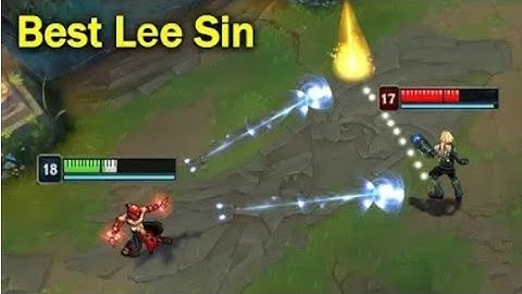 LMHT!! Những Pha Biểu Diễn Lee Sin Đẹp Mắt Nhất