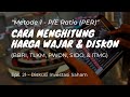 Cara Menghitung Harga Wajar & Diskon Saham 📈