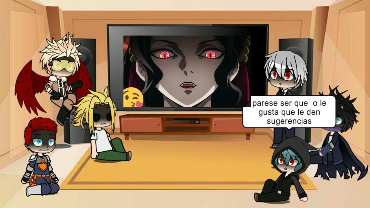 bnha reacciona a nezuko y a un rap (pedido de sub)