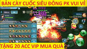 Siêu HOT - Bản VLTK Mobile Lậu Cày Cuốc PK Đông Vui - Tặng AE 20 Acc Có Thêm Tiền Mua Đá Hồn VIP