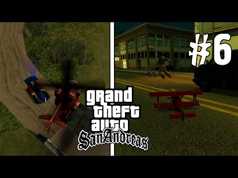 Миссия с вертолётиком и самолётиком | Fladar проходит GTA San Andreas #6