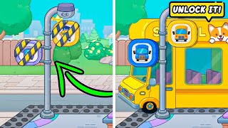 UPDATE! SCHOOL BUS IN AVATAR WORLD 🚌 SECRETS, HACKS AND BUGS screenshot 3