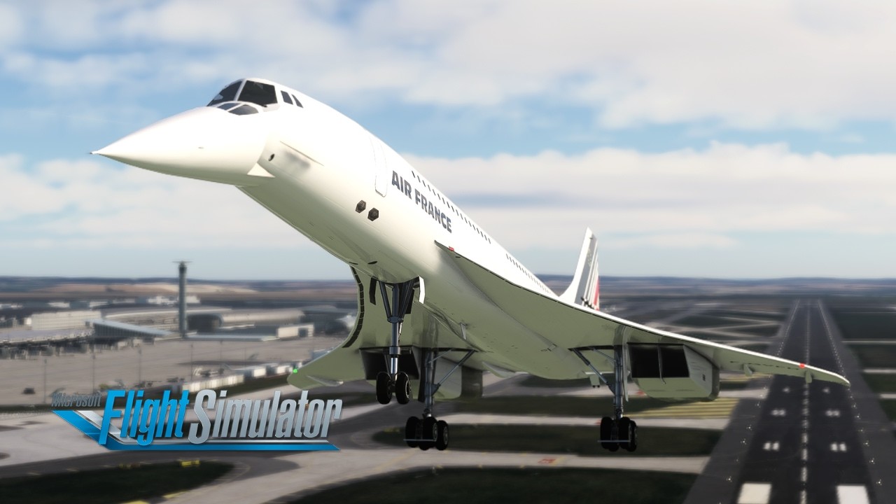 The Fastest and Highest Passenger Aircraft in The World with Concorde from Paris to New York