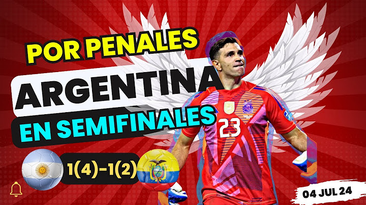 ARGENTINA VS ECUADOR 1(4) - 1(2) || HIGHLIGHTS || RESUMEN Y GOLES || COPA AMERICA 2024 || cuartos