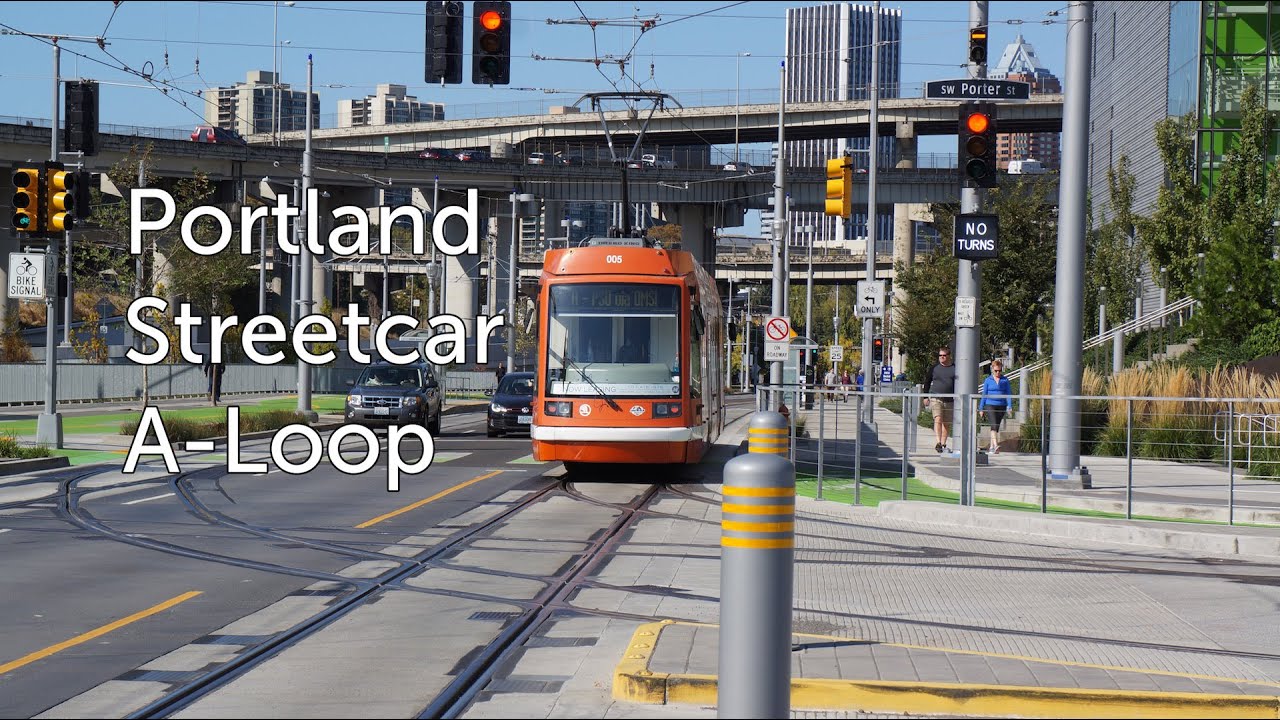 A Ride on The Portland Streetcar A-Loop
