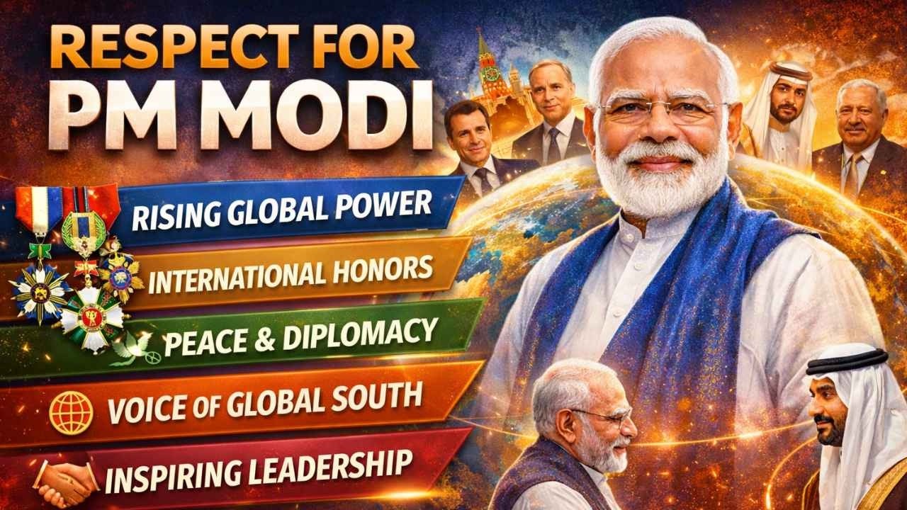 మోదీ | ప్రపంచ స్థాయి గుర్తింపు | Global Respect for PM Modi | #leadership #strategistlifestyle