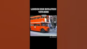 Evolution of London Buses