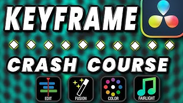 DaVinci Resolve 19 KEYFRAMES Crash Course! | Beginners Guide to Keyframes in EDIT, COLOR, FUSION....