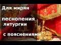 Учимся понимать богослужение. Избранные песнопения Божественной литургии с пояснениями