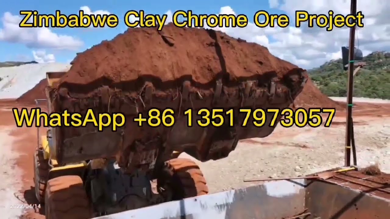 Zimbabwe Red Mud Alluvial Chrome Ore Processing Plant Including Vibrating Screen Spiral Chute