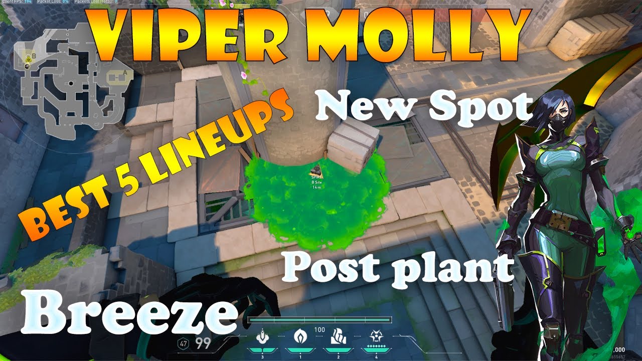 Top 5 Viper Post Plant Molly Lineups for Breeze B Site Breeze changes