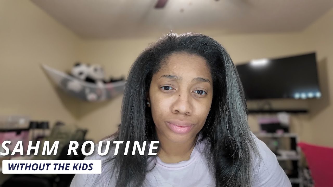 SAHM VLOG | ROUTINE | WITHOUT THE KIDS