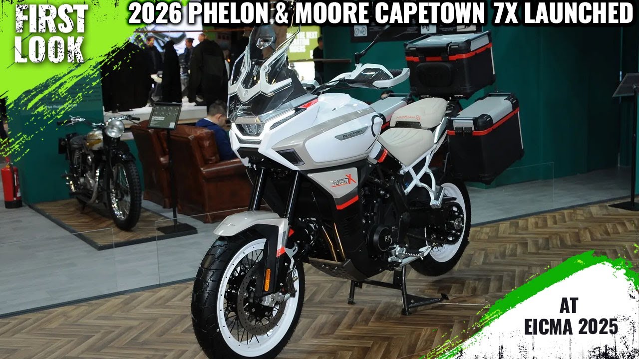 Phelon & Moore Capetown 7X Limited Edition Launched At EICMA 2025 - First Look - Only 595 Units