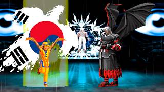 [KOF Mugen] Choi Bounge Team vs Boss Zero Team