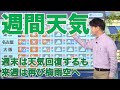 週間天気予報 6月3日(土)〜6月9日(金)