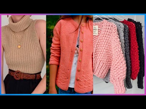 Video: Cómo Tejer Un Suéter De Moda