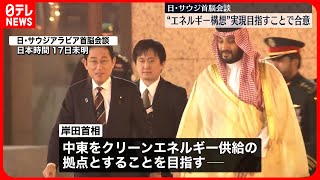 【日サウジ首脳会談】“エネルギー構想”実現目指すことで合意