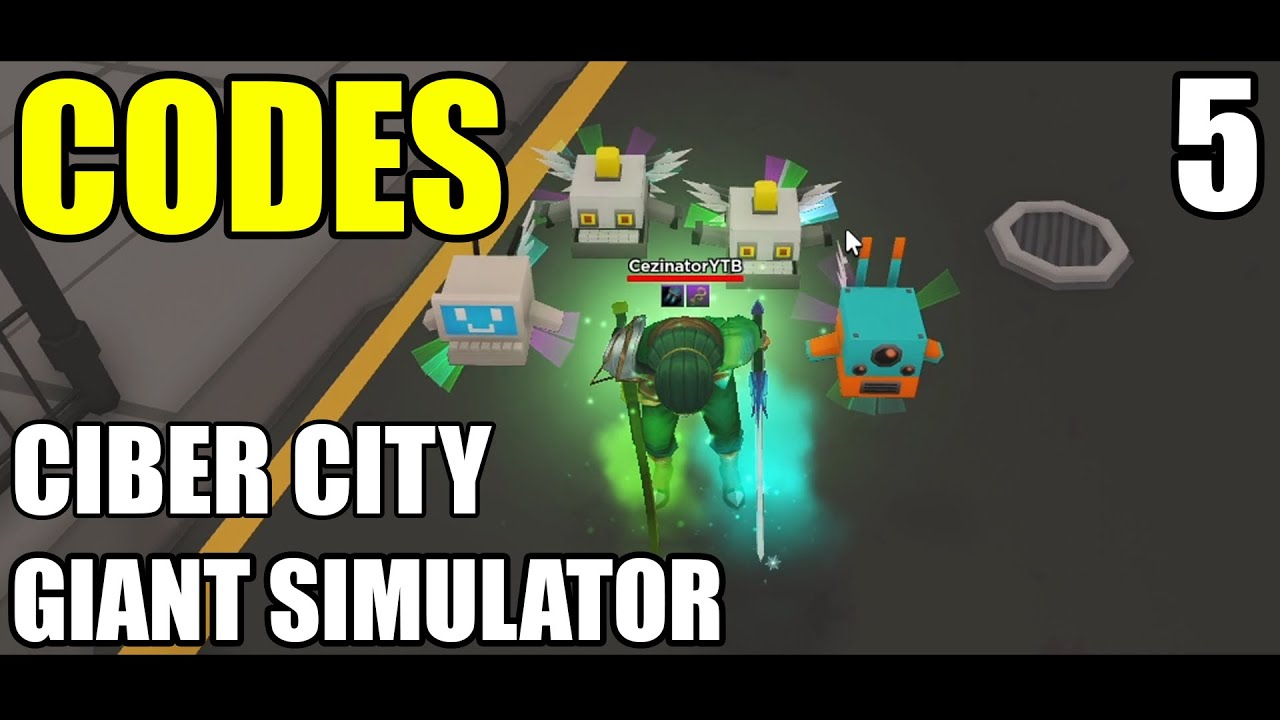 [CODE] EP 5 | GIANT SIMULATOR ROBLOX CYBER CITY UPDATE CREDITS