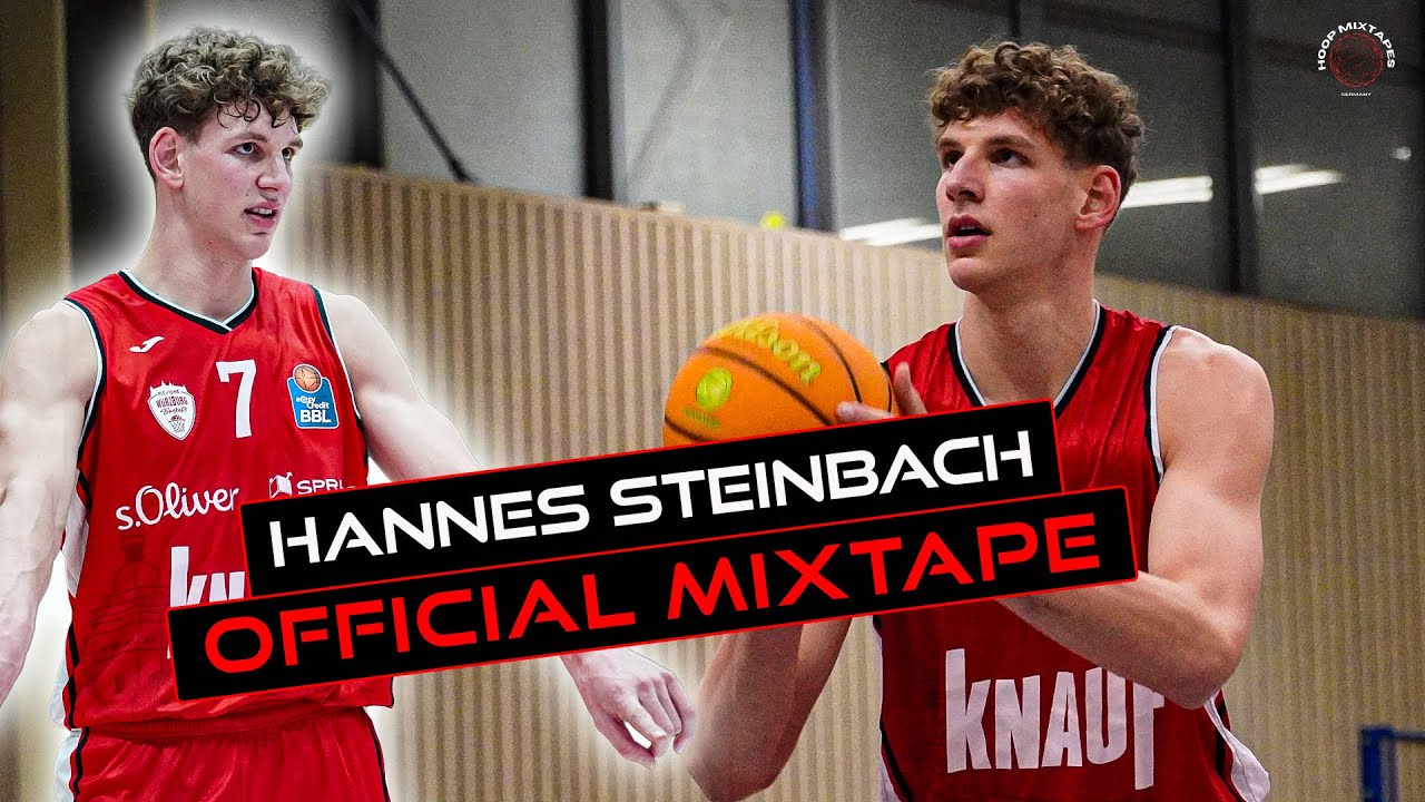 OFFICIAL MIXTAPE: HANNES STEINBACH!  NEXT GERMAN NBA PLAYER?!