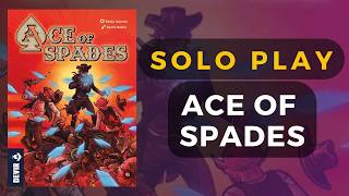 Ace of Spades Board Game Solo Gameplay  | DaniCha screenshot 4