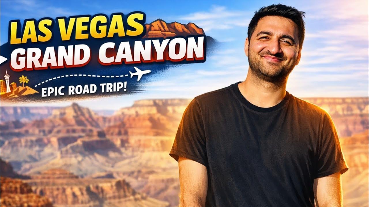 Las Vegas to Grand Canyon | Most Beautiful US Road Trip!