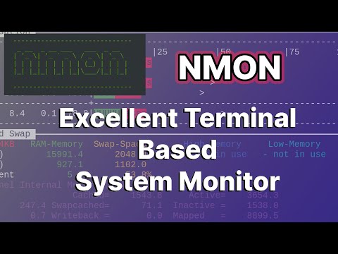 Nmon - an open source, simple, informative, incredibly useful terminal based system monitor.