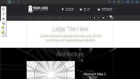 02 02How to Integrate Social Media into Your Website   Social Bar