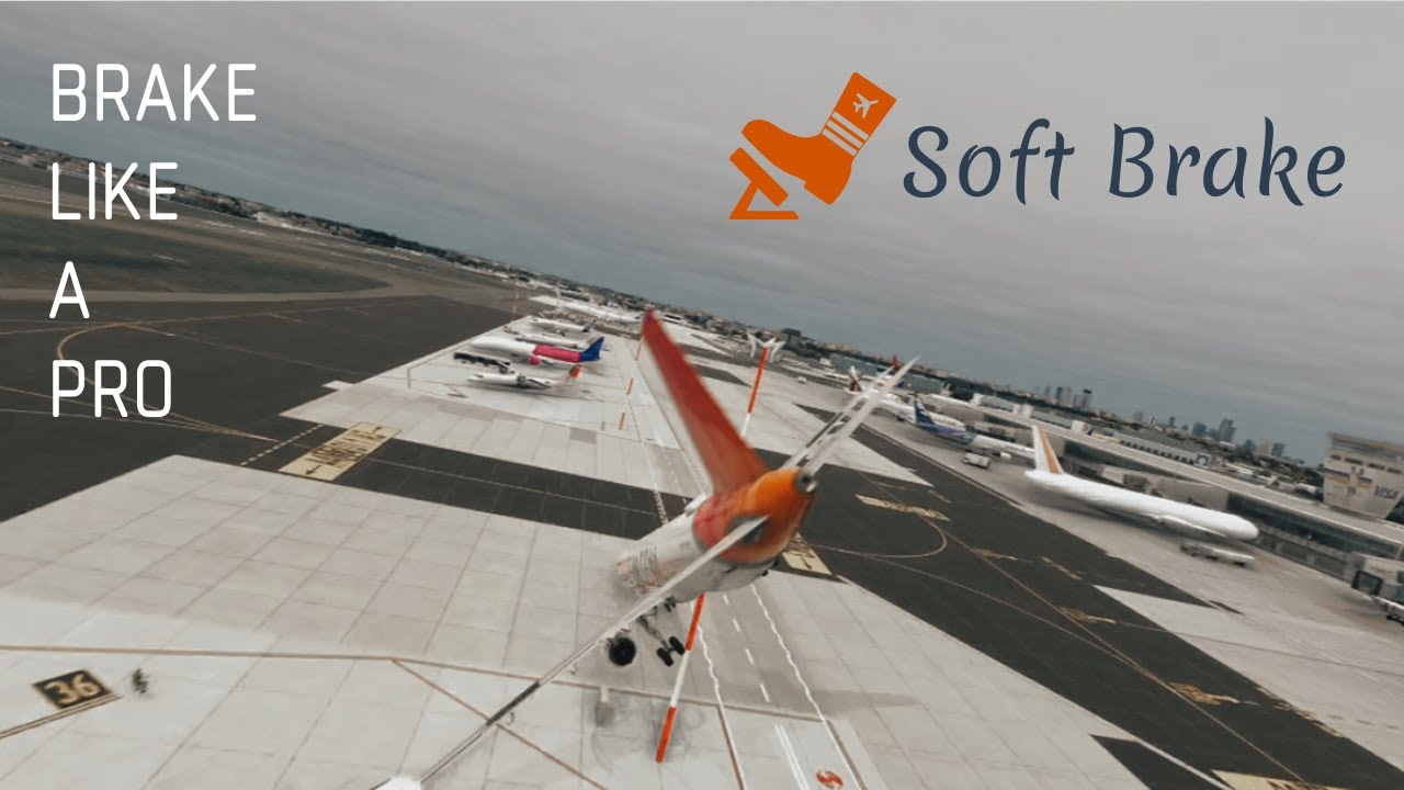 Soft Brake – No Pedals? No Problem. For Microsoft Flight Simulator 2020 & 2024