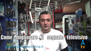 Come si può aumentare la qualità del segnale TV?